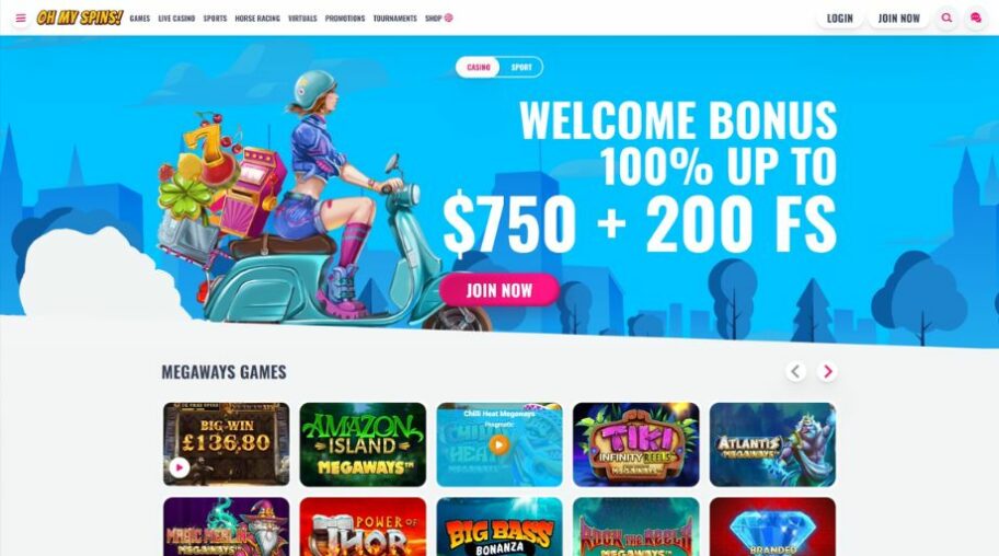 OhMySpins Casino: An Overview